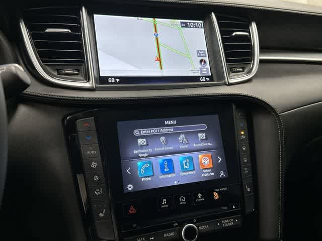 2020 INFINITI QX50 LUXE Majestic White at Auto Boutique Texas