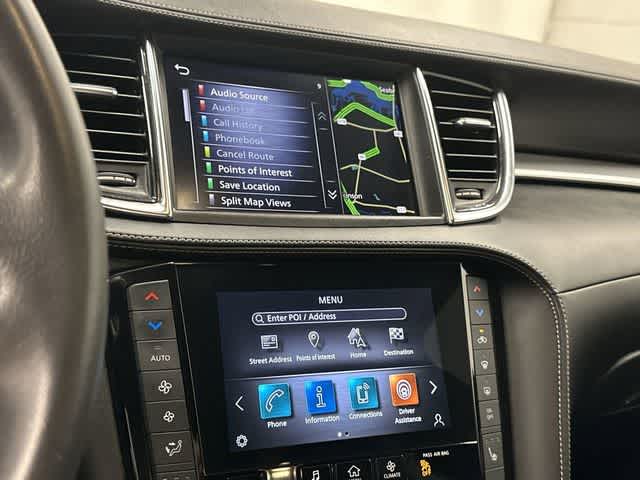 2020 INFINITI QX50 LUXE Graphite Shadow at AutoNation USA Katy