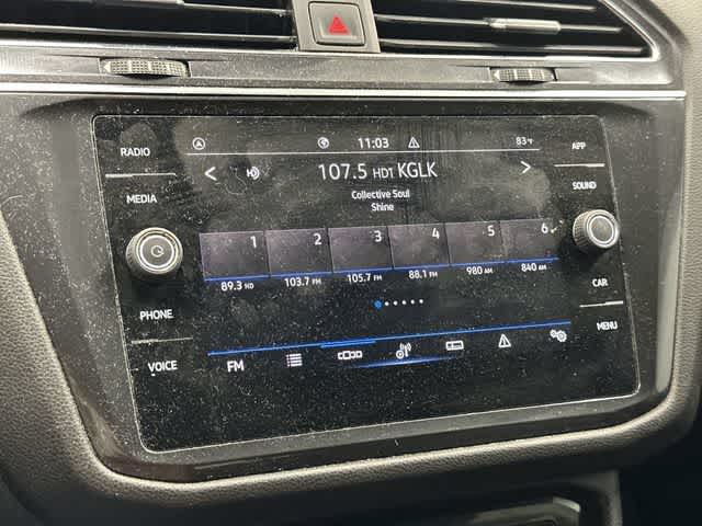 2022 Volkswagen Tiguan SE Platinum Gray Metallic at Westside Kia