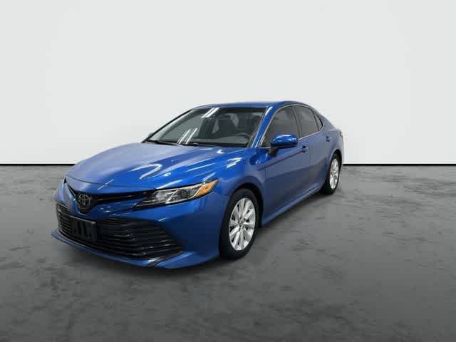 2020 Toyota Camry LE Blue Streak Metallic at Lexus Southwest Houston