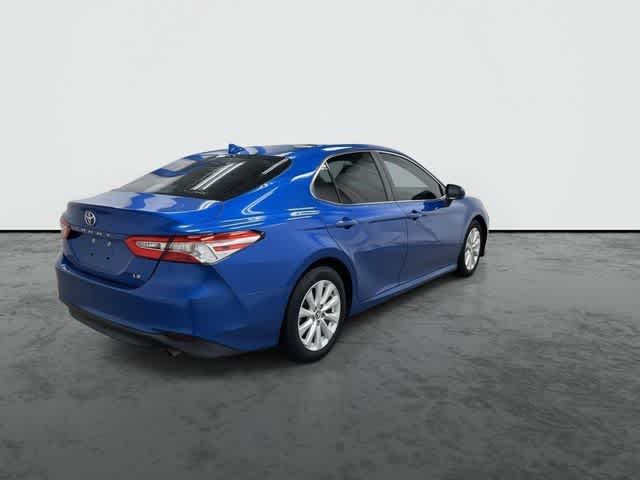 2020 Toyota Camry LE Blue Streak Metallic at Lexus Southwest Houston