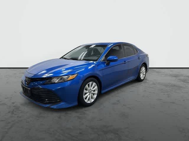 2020 Toyota Camry LE Blue Streak Metallic at Lexus Southwest Houston