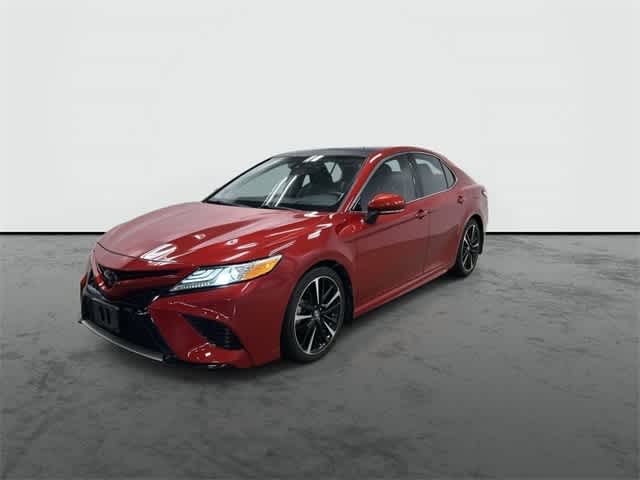 2020 Toyota Camry XSE V6 Supersonic Red at Honda of Clear Lake
