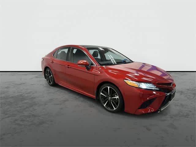 2020 Toyota Camry XSE V6 Supersonic Red at Honda of Clear Lake