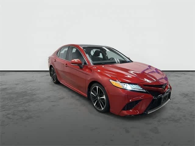 2020 Toyota Camry XSE V6 Supersonic Red at Honda of Clear Lake