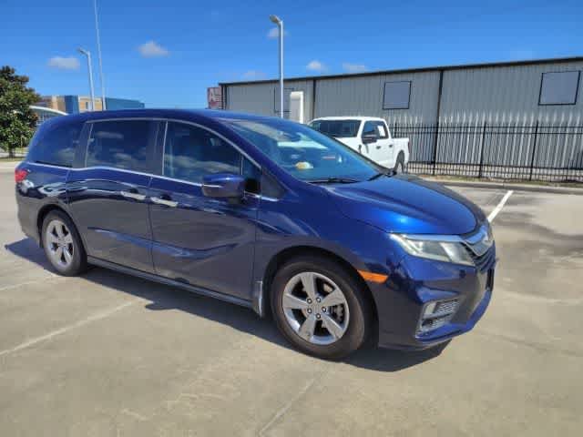 2020 Honda Odyssey EX-L Obsidian Blue Pearl at AutoNation Chevrolet Gulf Fwy