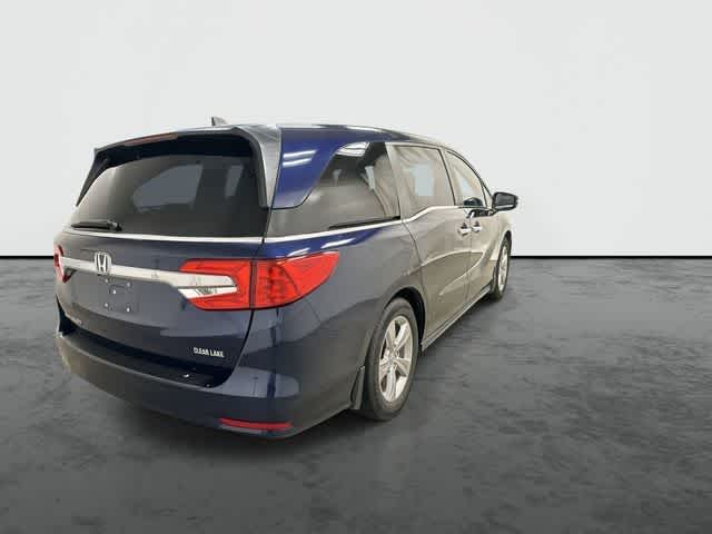 2020 Honda Odyssey EX-L Obsidian Blue Pearl at AutoNation Chevrolet Gulf Fwy