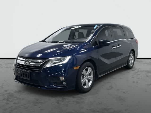 2020 Honda Odyssey EX-L Obsidian Blue Pearl at AutoNation Chevrolet Gulf Fwy