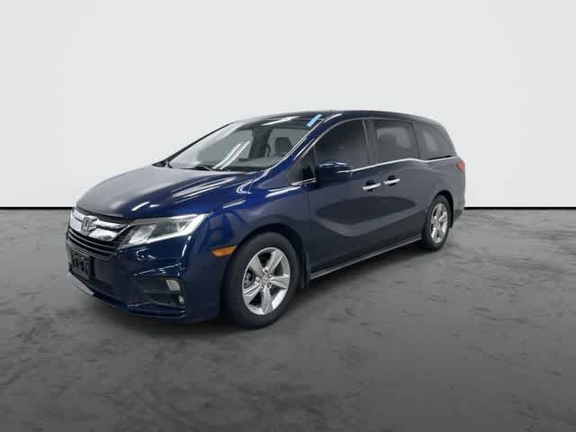 2020 Honda Odyssey EX-L Obsidian Blue Pearl at AutoNation Chevrolet Gulf Fwy