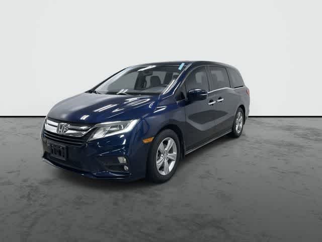 2020 Honda Odyssey EX-L Obsidian Blue Pearl at AutoNation Chevrolet Gulf Fwy