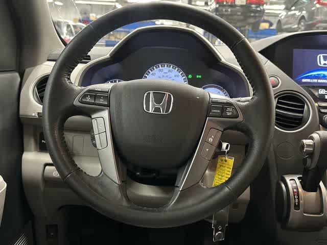 2013 Honda Pilot Touring White Diamond Pearl at Mac Haik Ford