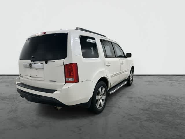 2013 Honda Pilot Touring White Diamond Pearl at Mac Haik Ford