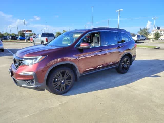2022 Honda Pilot Special Edition Deep Scarlet Pearl at Lexus Southwest Houston