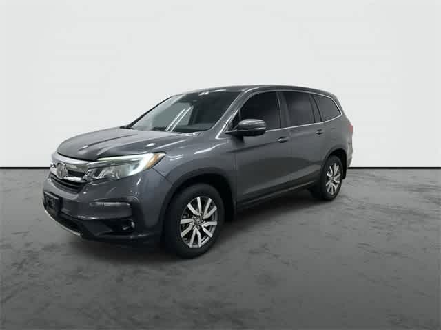 2019 Honda Pilot EX-L Modern Steel Metallic at AutoNation USA Katy