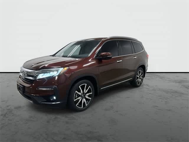 2019 Honda Pilot Touring 8-Passenger Deep Scarlet Pearl at Friendly Ford Crosby