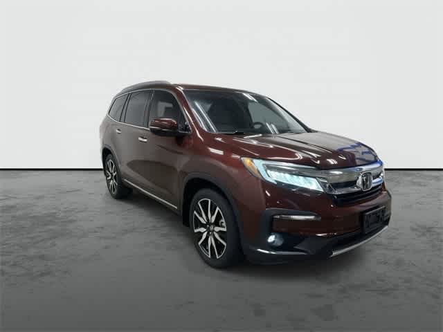 2019 Honda Pilot Touring 8-Passenger Deep Scarlet Pearl at Friendly Ford Crosby
