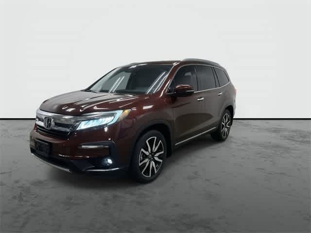 2019 Honda Pilot Touring 8-Passenger Deep Scarlet Pearl at Friendly Ford Crosby