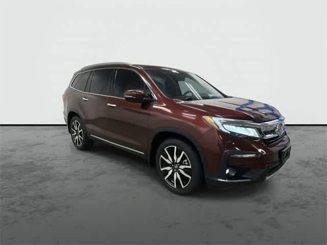2019 Honda Pilot Touring 8-Passenger Deep Scarlet Pearl at Friendly Ford Crosby