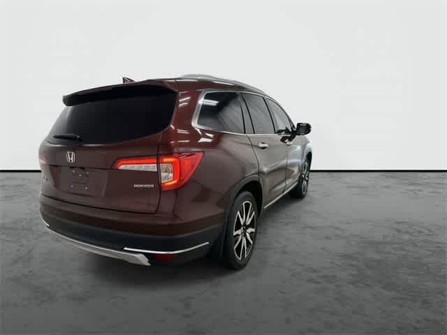 2019 Honda Pilot Touring 8-Passenger Deep Scarlet Pearl at Friendly Ford Crosby