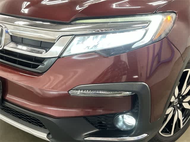 2019 Honda Pilot Touring 8-Passenger Deep Scarlet Pearl at Friendly Ford Crosby