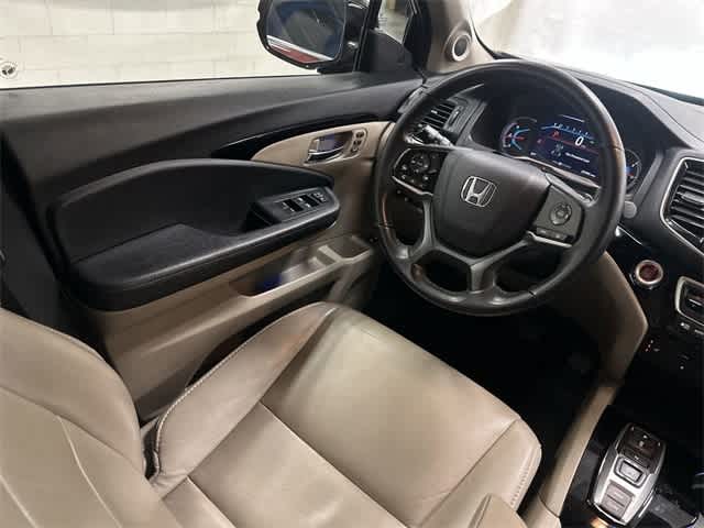 2019 Honda Pilot Touring 8-Passenger Deep Scarlet Pearl at Friendly Ford Crosby