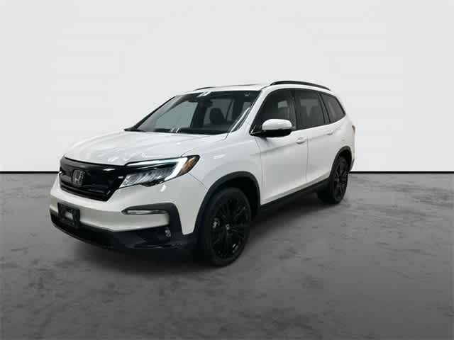 2022 Honda Pilot Black Edition Platinum White Pearl at Sterling McCall Acura
