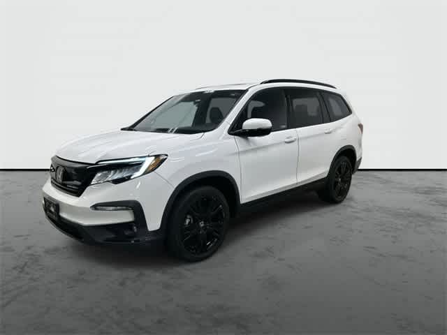 2022 Honda Pilot Black Edition Platinum White Pearl at Sterling McCall Acura