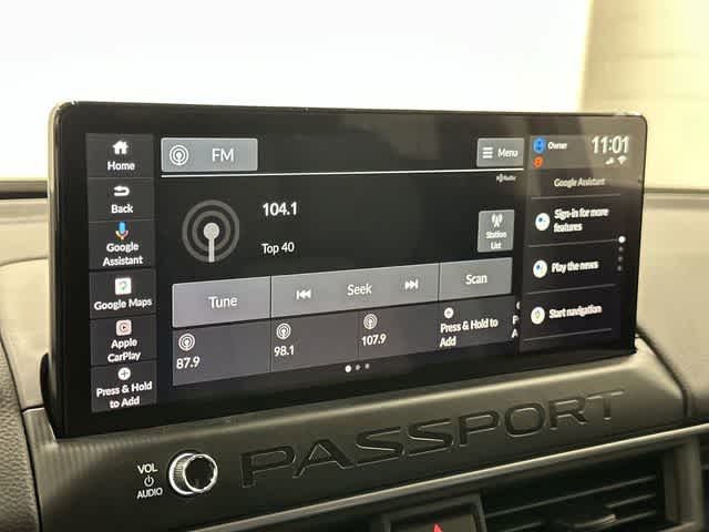 2026 Honda Passport RTL Crystal Black Pearl at Honda of Clear Lake