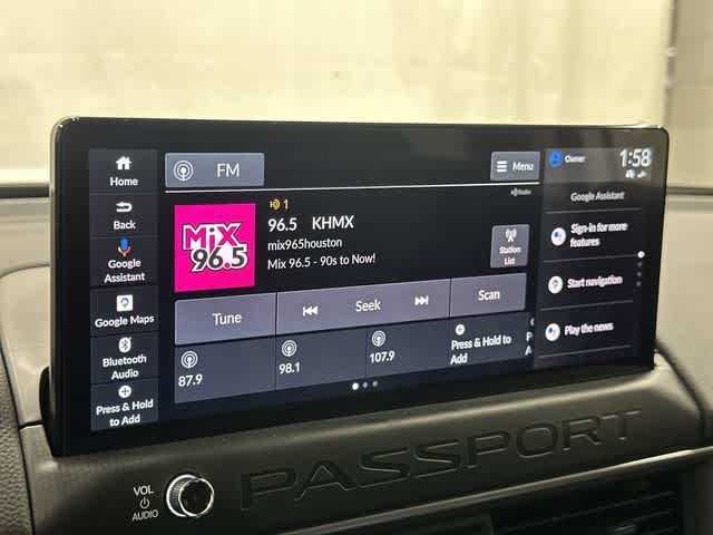 2026 Honda Passport RTL Platinum White Pearl at Honda of Clear Lake
