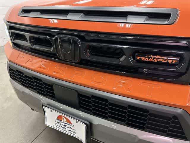 2026 Honda Passport TrailSport Blackout Sunset Orange at Honda of Clear Lake
