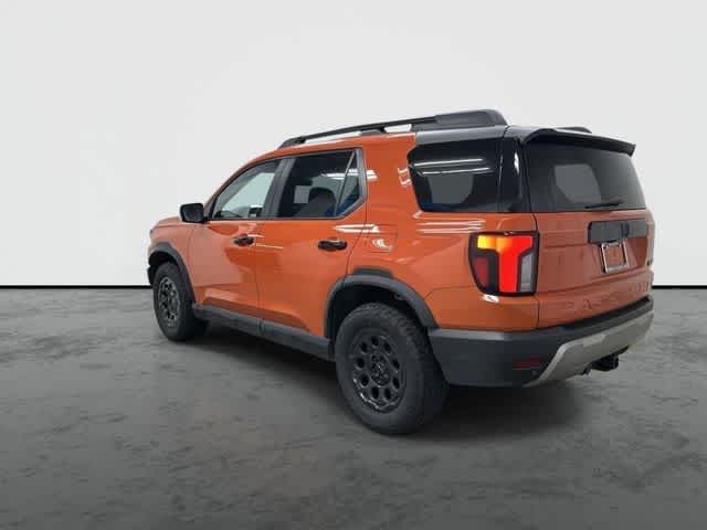 2026 Honda Passport TrailSport Blackout Sunset Orange at Honda of Clear Lake