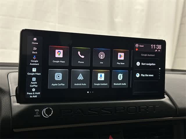 2026 Honda Passport TrailSport Elite Blackout Ash Green Metallic at Honda of Clear Lake