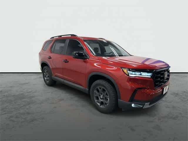 2025 Honda Pilot TrailSport Radiant Red Metallic II at Honda of Clear Lake