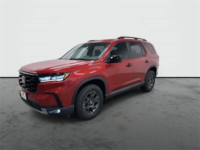 2025 Honda Pilot TrailSport Radiant Red Metallic II at Honda of Clear Lake