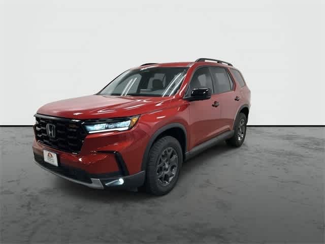 2025 Honda Pilot TrailSport Radiant Red Metallic II at Honda of Clear Lake