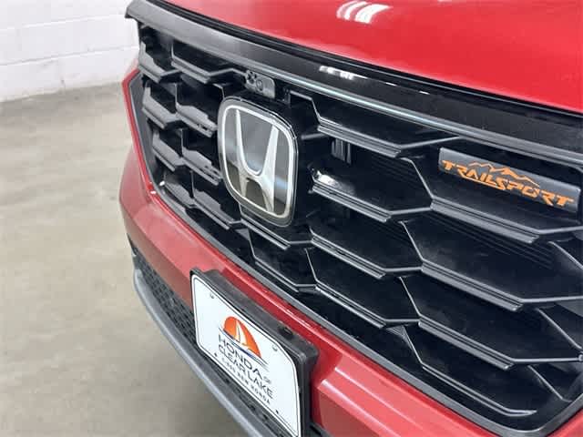 2025 Honda Pilot TrailSport Radiant Red Metallic II at Honda of Clear Lake