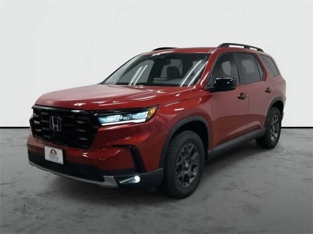 2025 Honda Pilot TrailSport Radiant Red Metallic II at Honda of Clear Lake