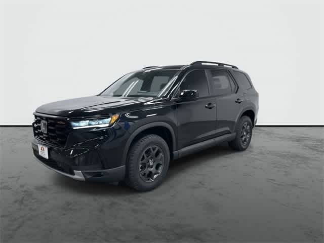 2025 Honda Pilot TrailSport Crystal Black Pearl at Honda of Clear Lake