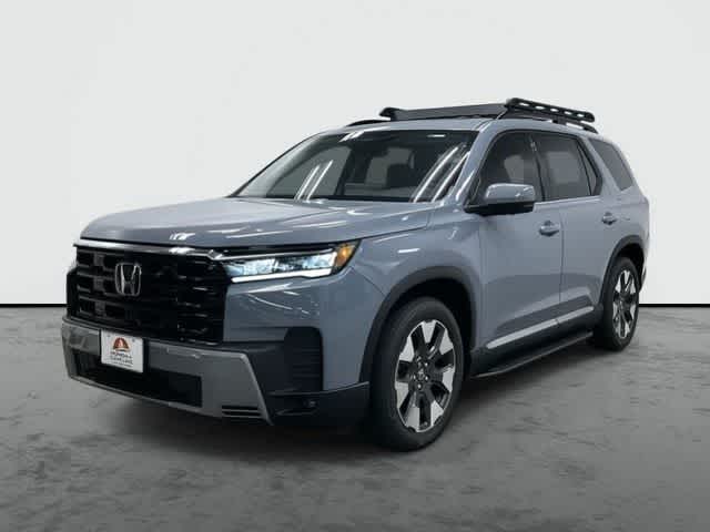 2026 Honda Pilot Elite Sonic Gray Pearl at Team Honda