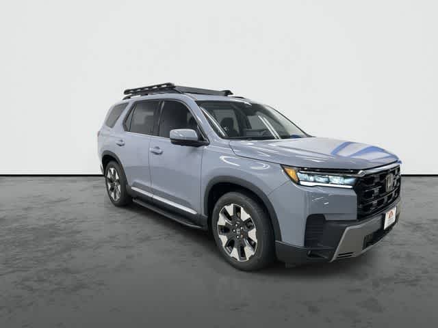 2026 Honda Pilot Elite Sonic Gray Pearl at Team Honda