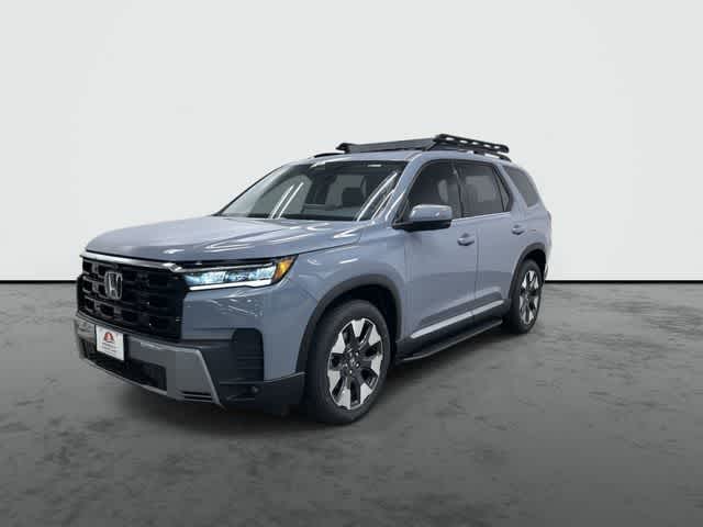 2026 Honda Pilot Elite Sonic Gray Pearl at Team Honda