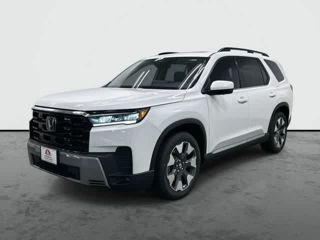 2026 Honda Pilot Elite Platinum White Pearl at Team Honda