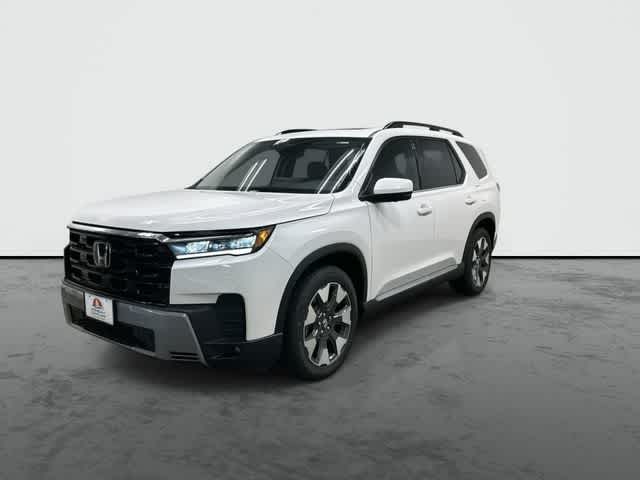 2026 Honda Pilot Elite Platinum White Pearl at Team Honda