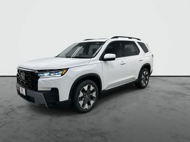 2026 Honda Pilot Elite Platinum White Pearl at Team Honda