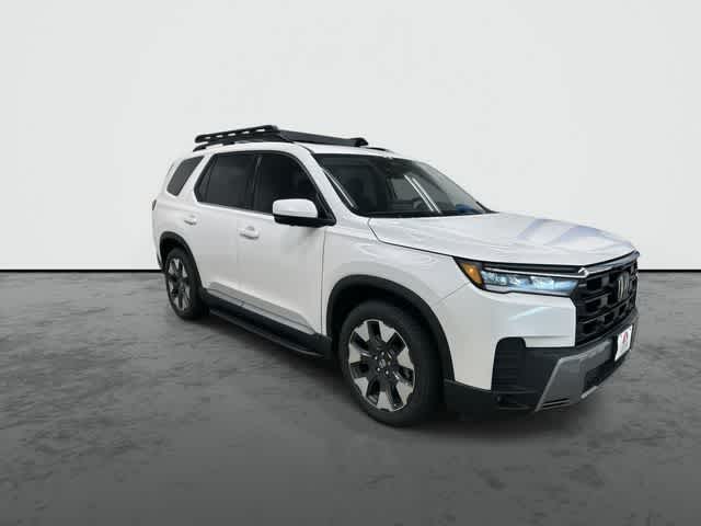 2026 Honda Pilot Elite Platinum White Pearl at Team Honda