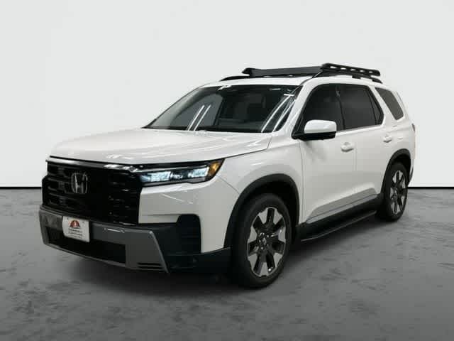 2026 Honda Pilot Elite Platinum White Pearl at Team Honda