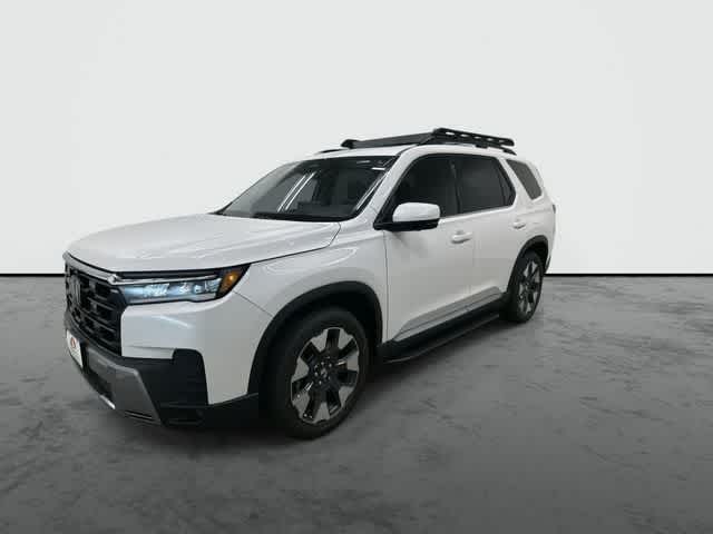 2026 Honda Pilot Elite Platinum White Pearl at Team Honda