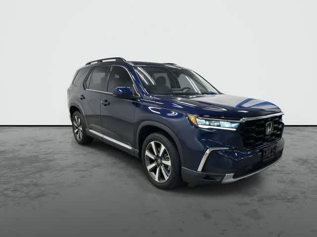 2025 Honda Pilot Elite Obsidian Blue Pearl at Honda of Clear Lake