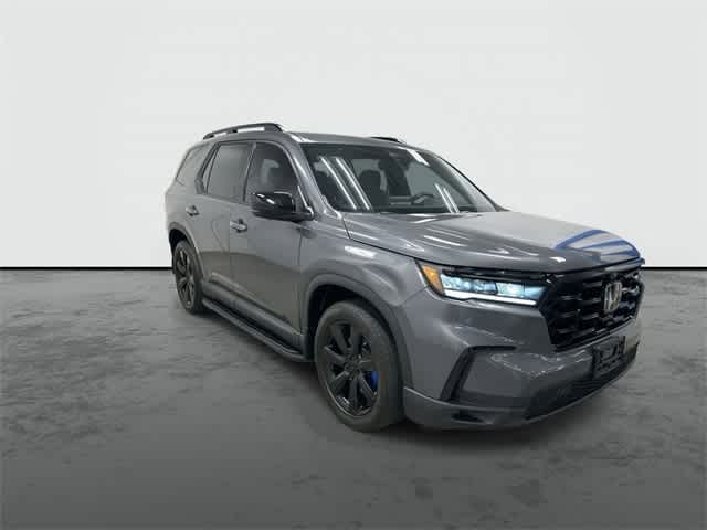 2025 Honda Pilot Black Edition Modern Steel Metallic at Honda of Clear Lake