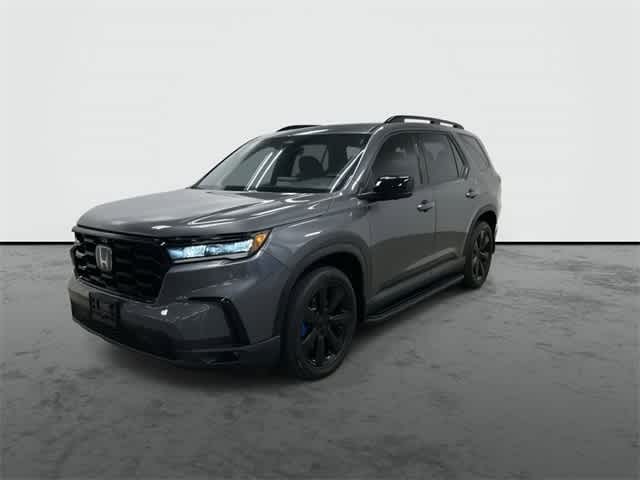 2025 Honda Pilot Black Edition Modern Steel Metallic at Honda of Clear Lake